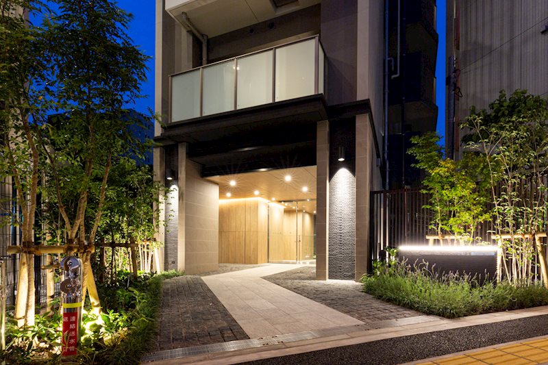 クレヴィアリグゼ北品川Ⅱステーションコート エントランス