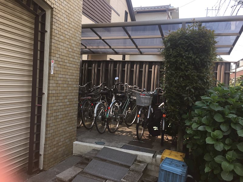 グリーンハウス 駐輪場