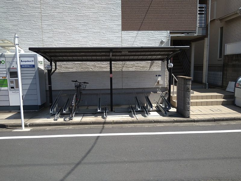 クレイノメゾン　ド　ピエラ 駐輪場　自転車＆原付のみ駐輪可