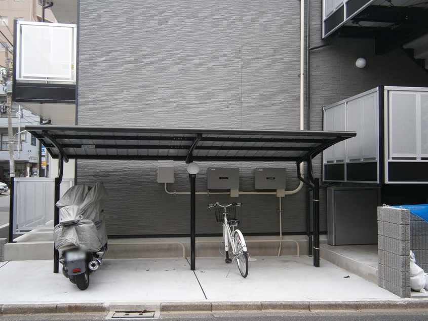 レオパレスＨＡＲＵ 駐輪場